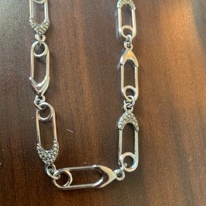 Stella and Dot Safety Pin Necklace